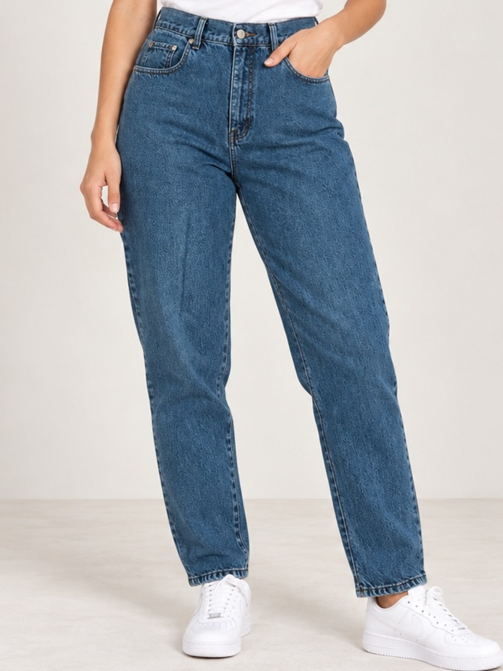 Vintage Pelican Cove High Rise Mom Jeans Size 36 Made in Hong Kong